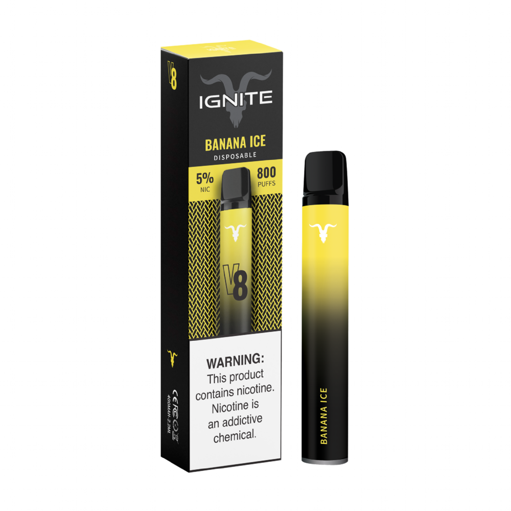 Ignite V8 (800 Puffs) 5 2,5ml Pod Descartável